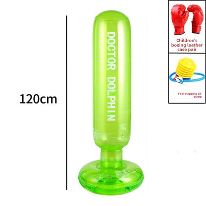 Inflatable boxing pole toys