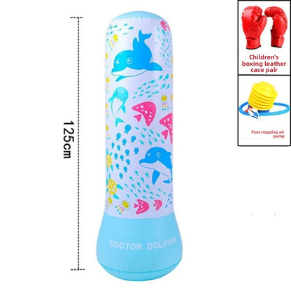 Inflatable boxing pole toys