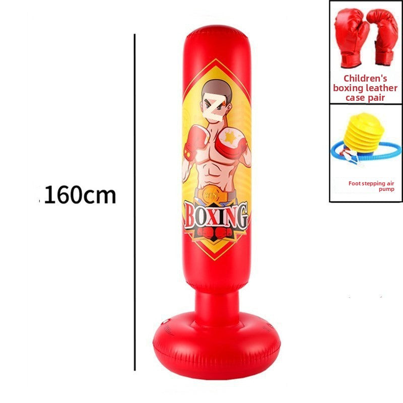 Inflatable boxing pole toys