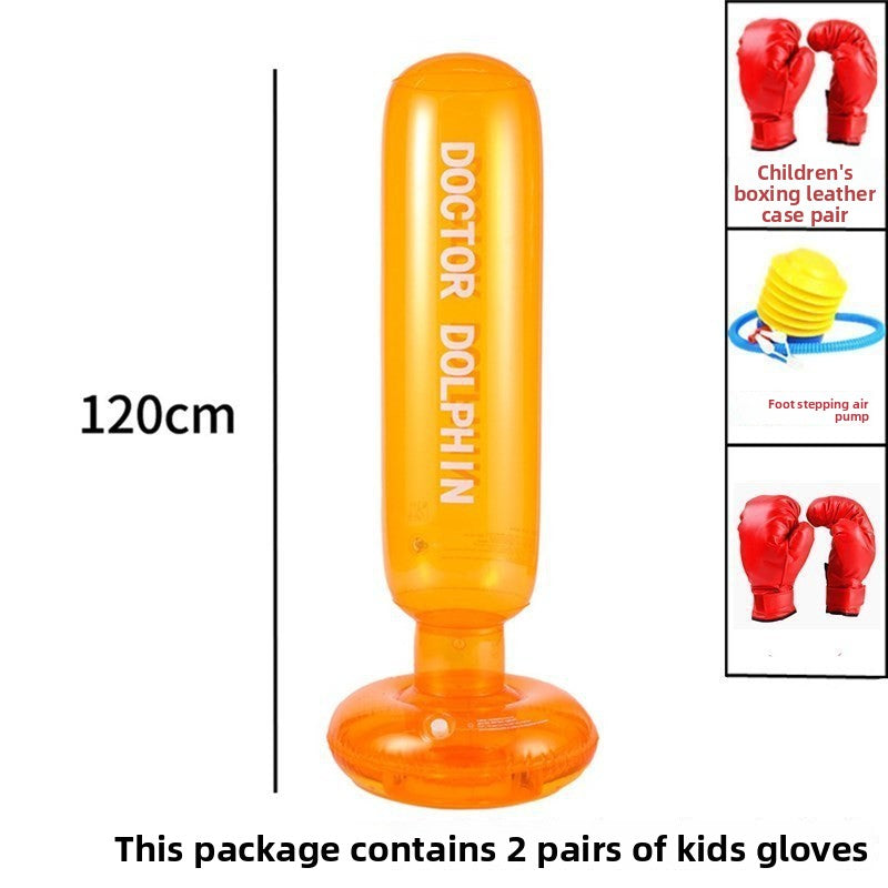 Inflatable boxing pole toys