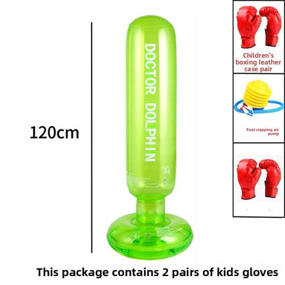 Inflatable boxing pole toys