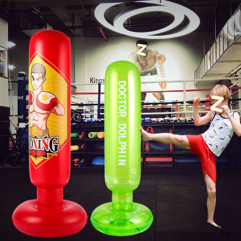 Inflatable boxing pole toys