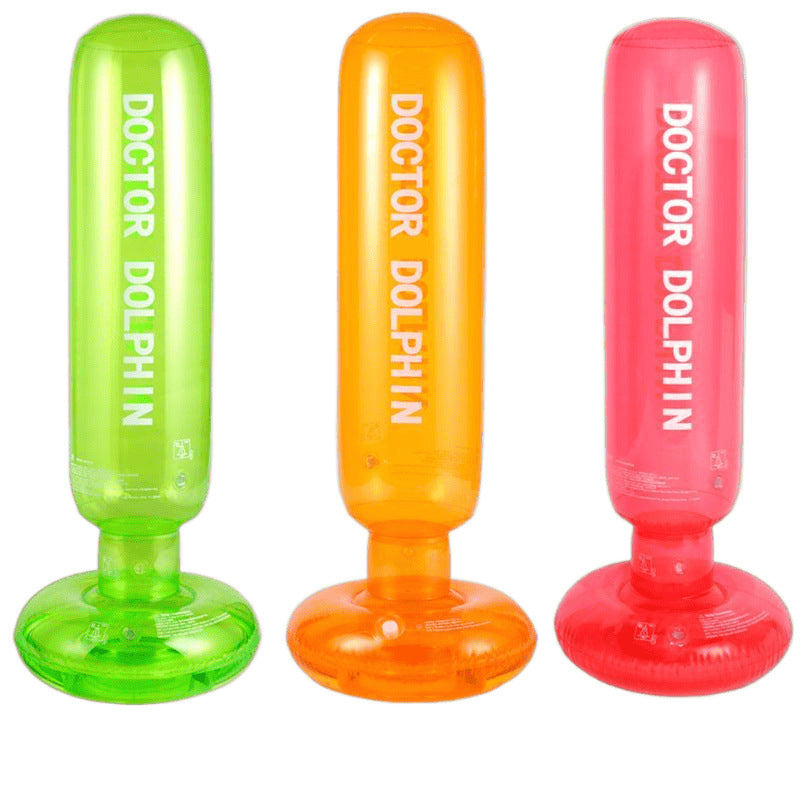Inflatable boxing pole toys