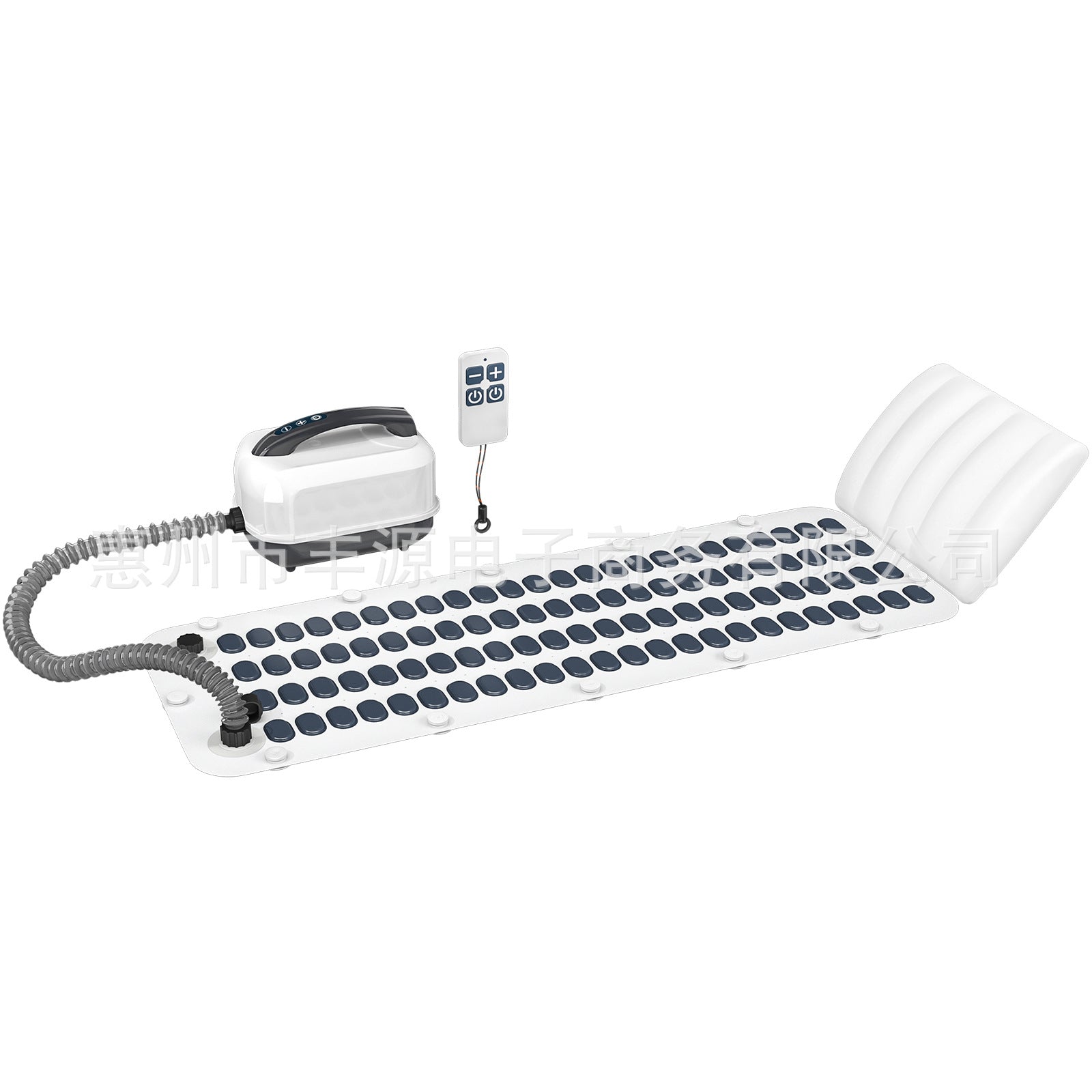 Inflatable Bubble Massage Bath Mat with Hydrotherapy