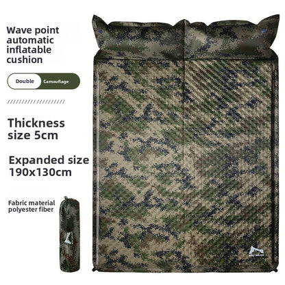 Inflatable camping mat