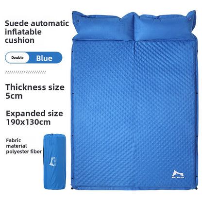 Inflatable camping mat
