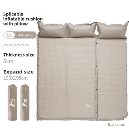 Inflatable camping mat