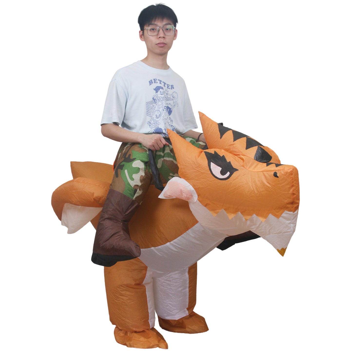 Inflatable Dinosaur Costume