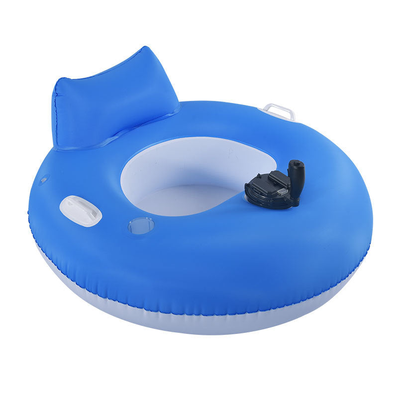 Inflatable electric floating raft