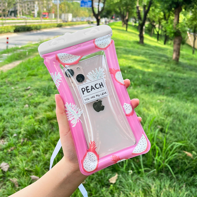Inflatable Floating Waterproof Phone Bag with Touchscreen