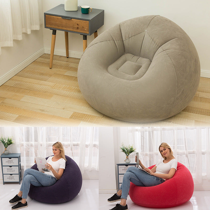 Inflatable Flocking Spherical Sofa