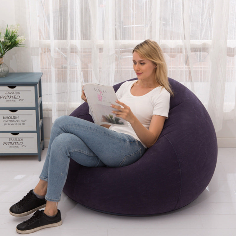 Inflatable Flocking Spherical Sofa