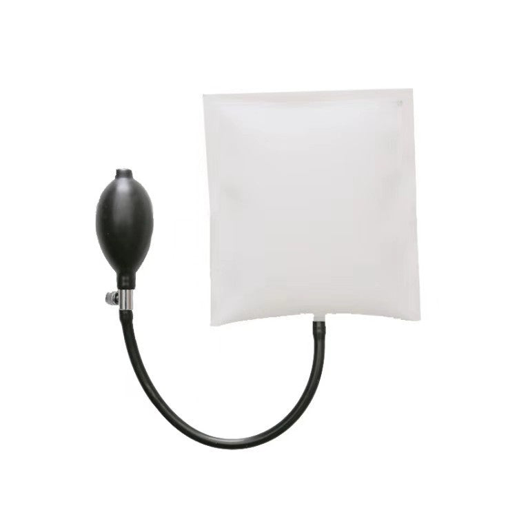 Inflatable leveling cushion