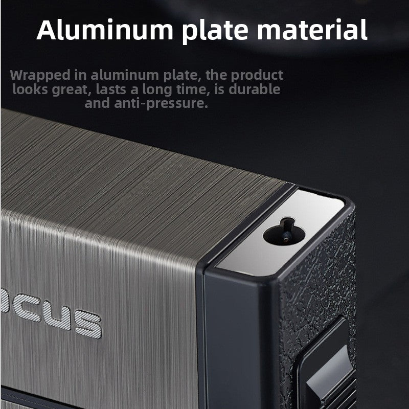 Inflatable lighter cigarette box