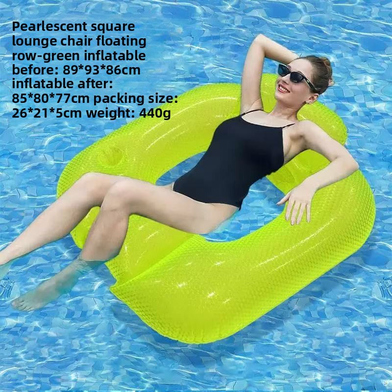 Inflatable Lounge Chair with Canopy