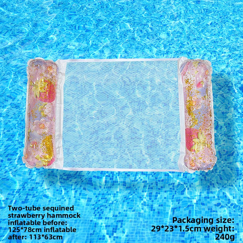 Inflatable Mesh Floating Bed Portable Lounge Chair