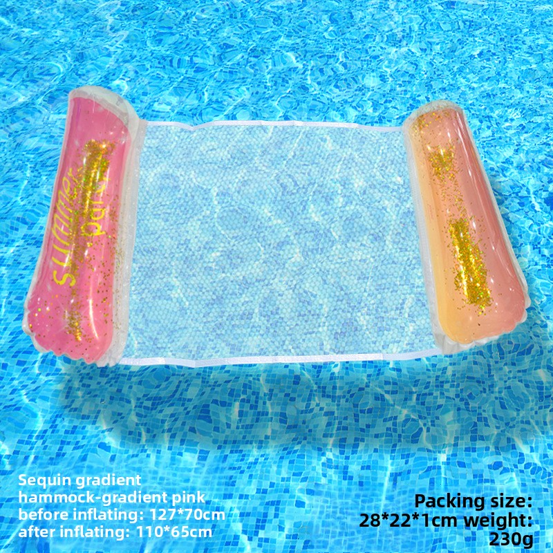 Inflatable Mesh Floating Bed Portable Lounge Chair