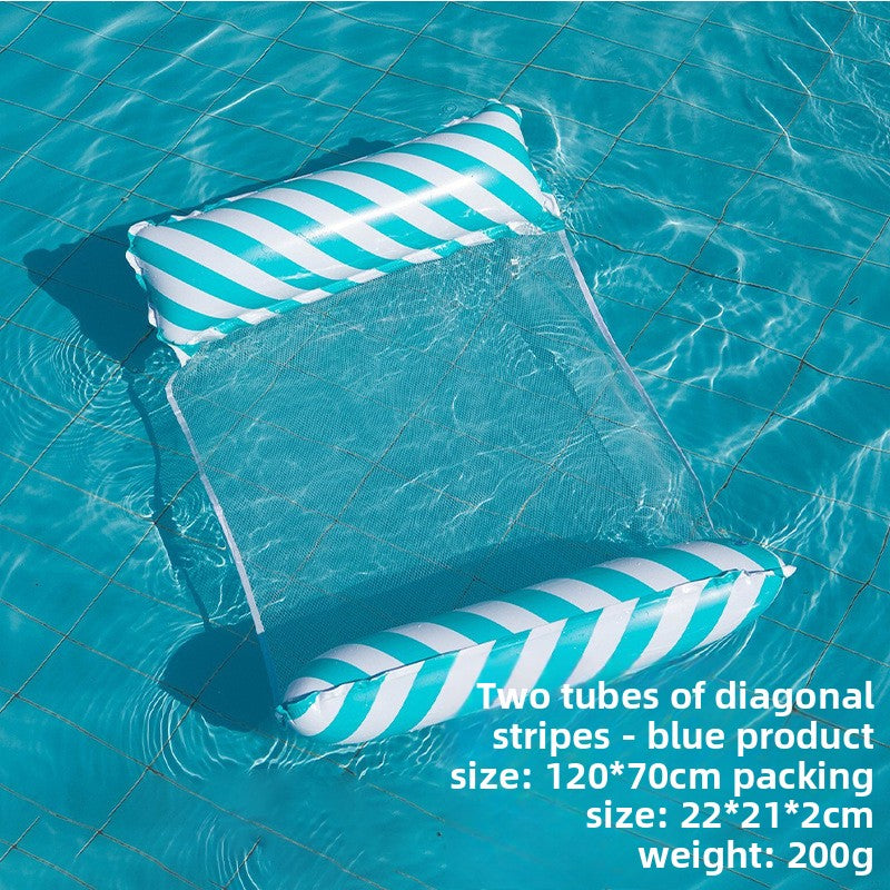 Inflatable Mesh Floating Bed Portable Lounge Chair