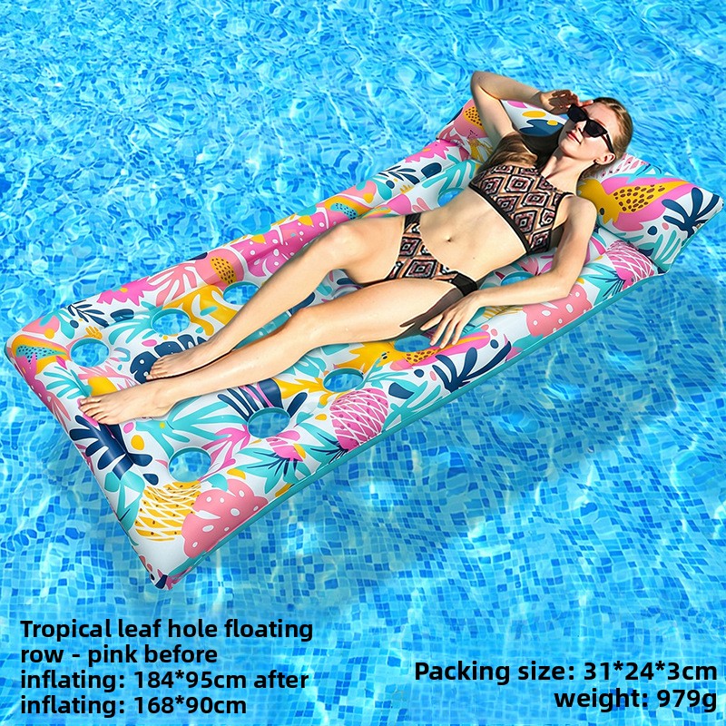 Inflatable Mesh Floating Bed Portable Lounge Chair