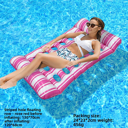 Inflatable Mesh Floating Bed Portable Lounge Chair