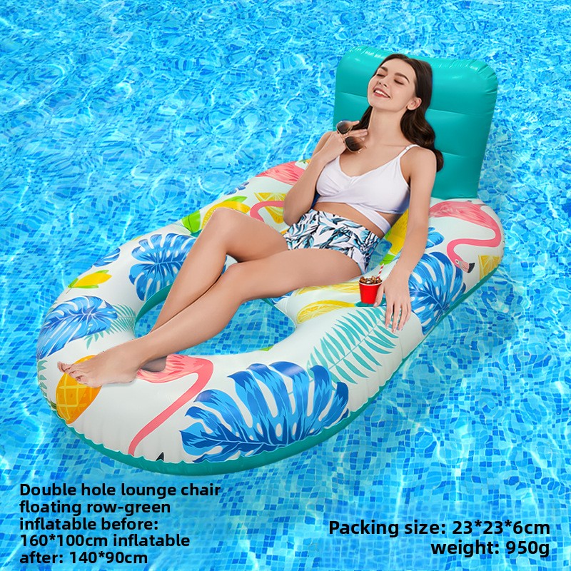 Inflatable Mesh Floating Bed Portable Lounge Chair