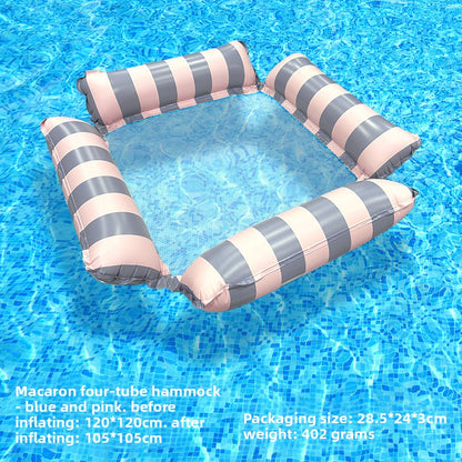 Inflatable Mesh Floating Raft Lounge Bed