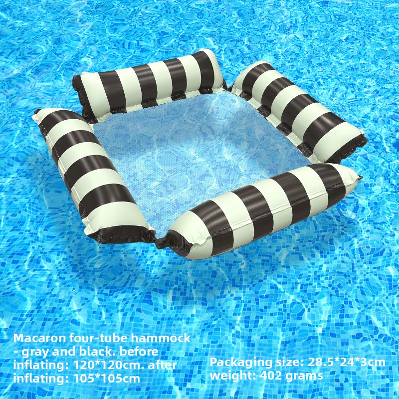 Inflatable Mesh Floating Raft Lounge Bed