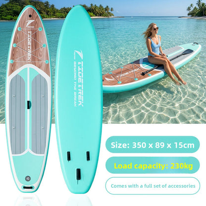 Inflatable paddle board surfboard