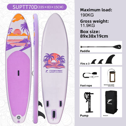 Inflatable paddle board surfboard