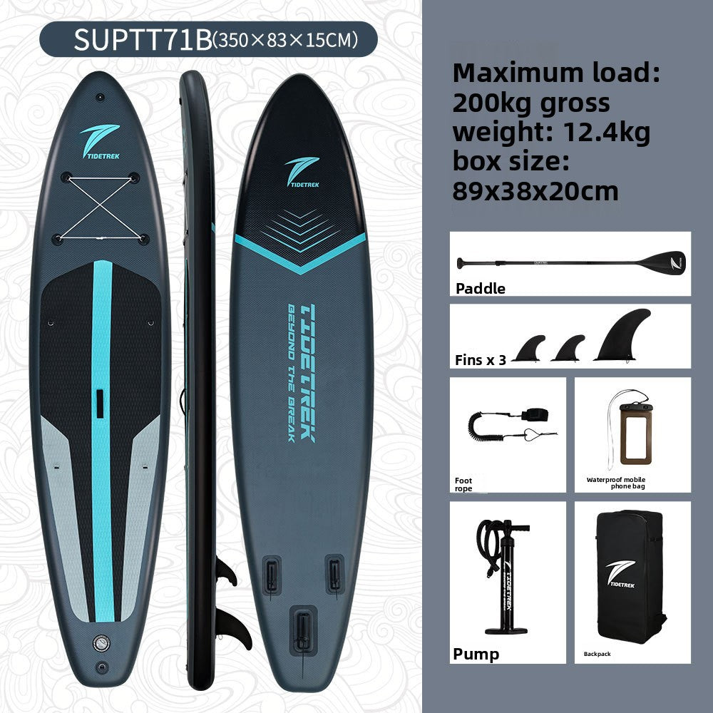 Inflatable paddle board surfboard