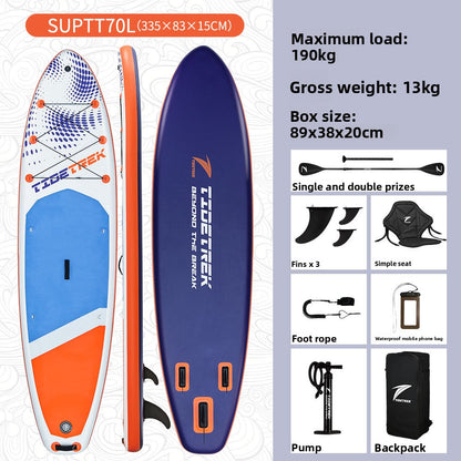 Inflatable paddle board surfboard