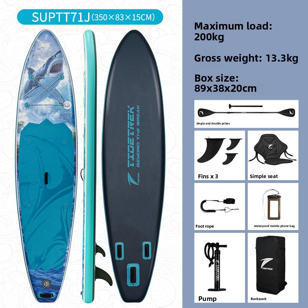 Inflatable paddle board surfboard