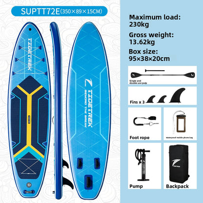 Inflatable paddle board surfboard