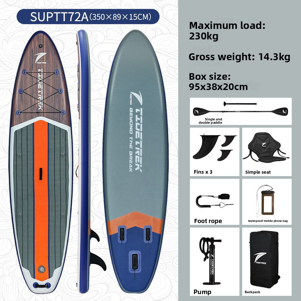 Inflatable paddle board surfboard