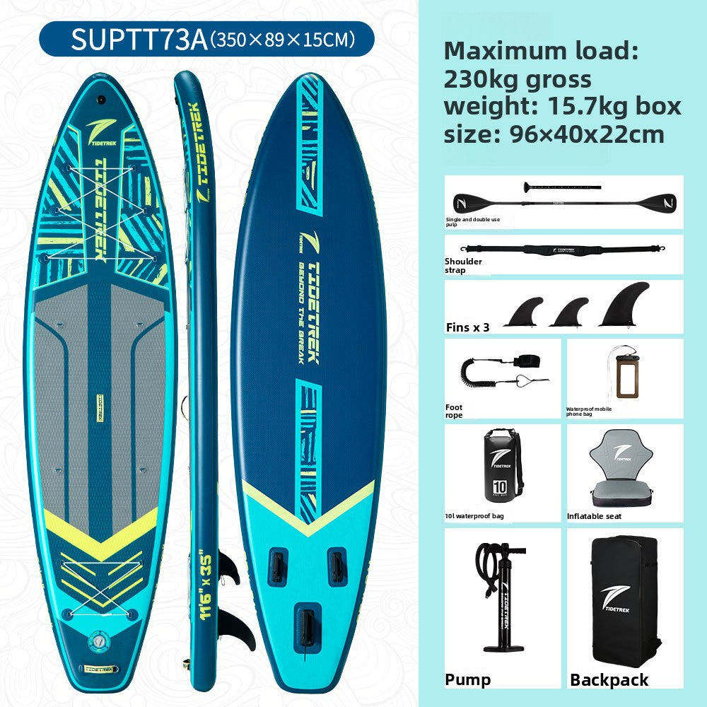 Inflatable paddle board surfboard