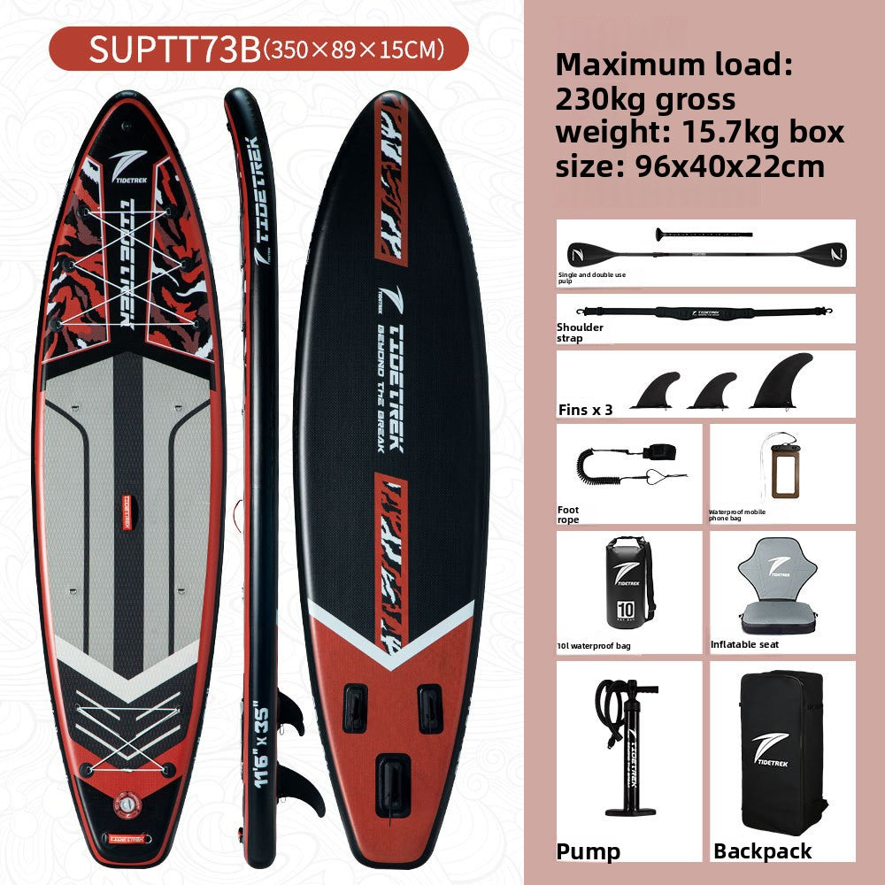 Inflatable paddle board surfboard