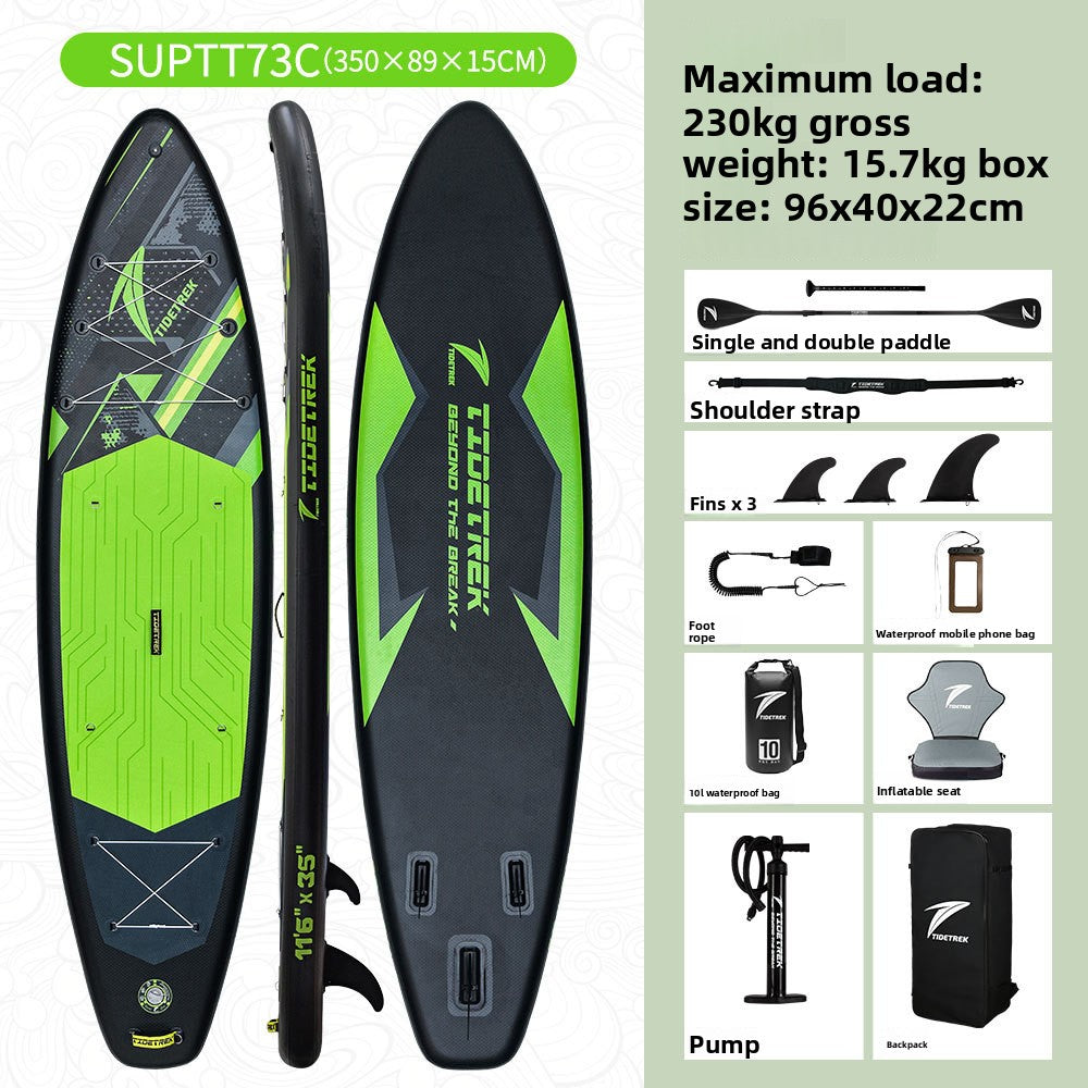 Inflatable paddle board surfboard