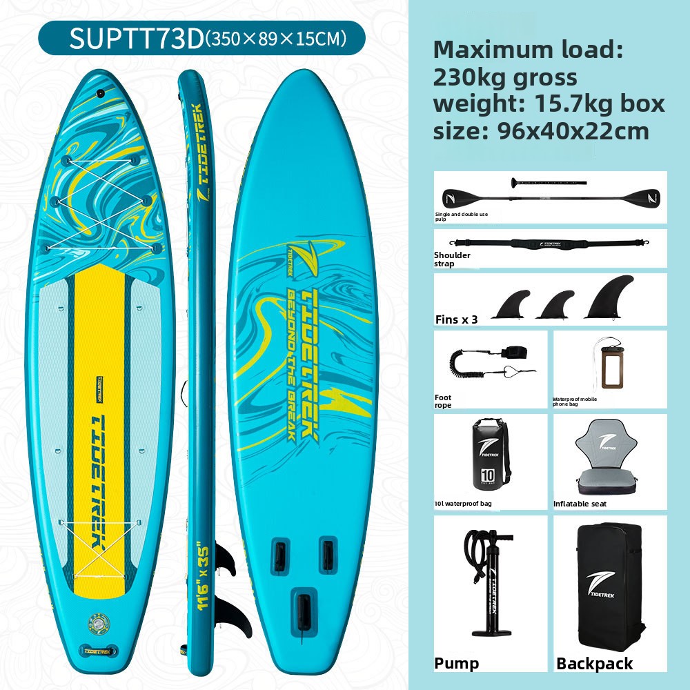 Inflatable paddle board surfboard