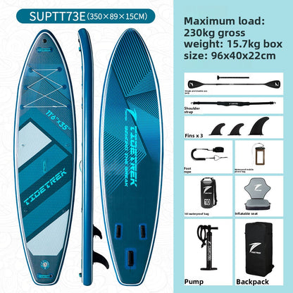 Inflatable paddle board surfboard