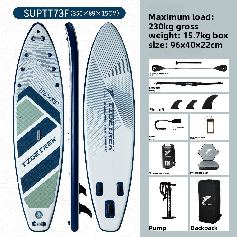 Inflatable paddle board surfboard