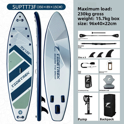 Inflatable paddle board surfboard