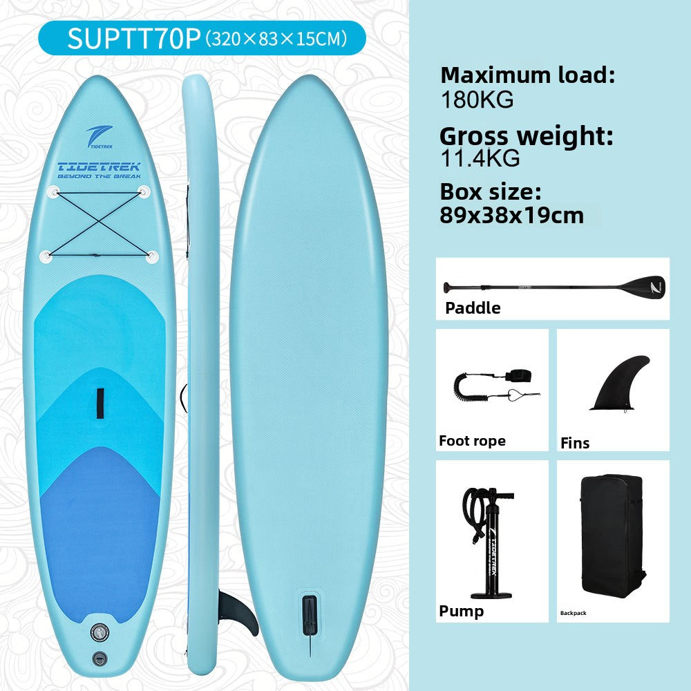 Inflatable paddle board surfboard