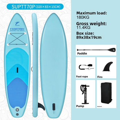 Inflatable paddle board surfboard