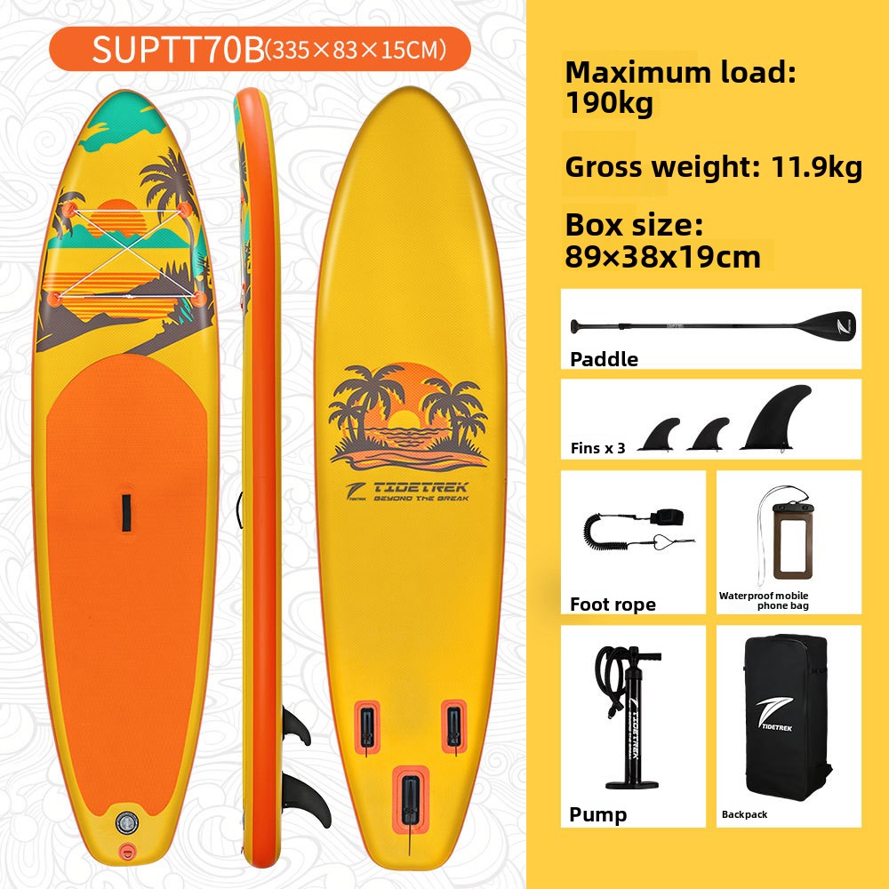 Inflatable paddle board surfboard