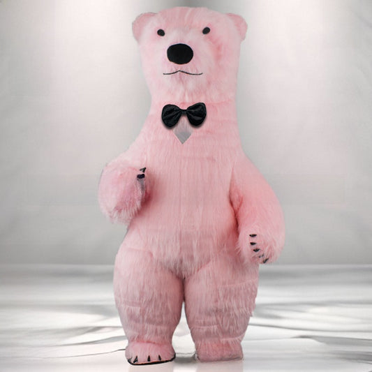 Inflatable Polar Bear Mascot Costume