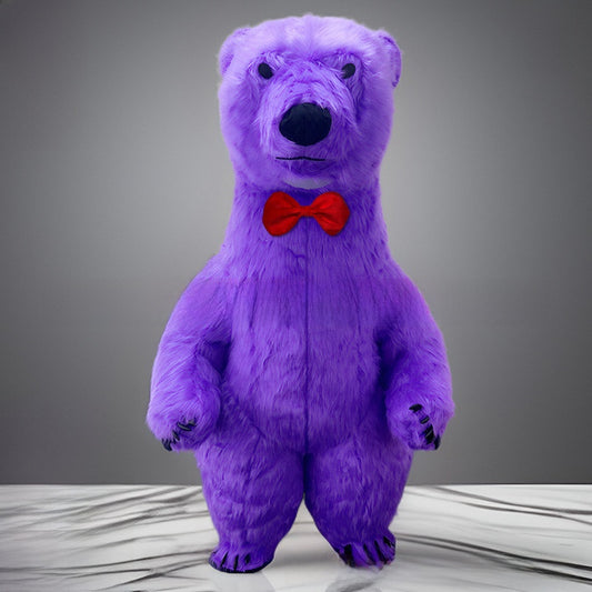 Inflatable Polar Bear Mascot Costume