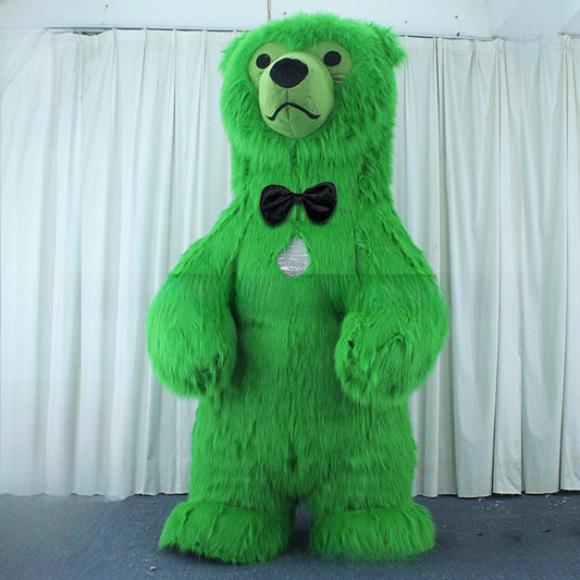 Inflatable Polar Bear Mascot Costume