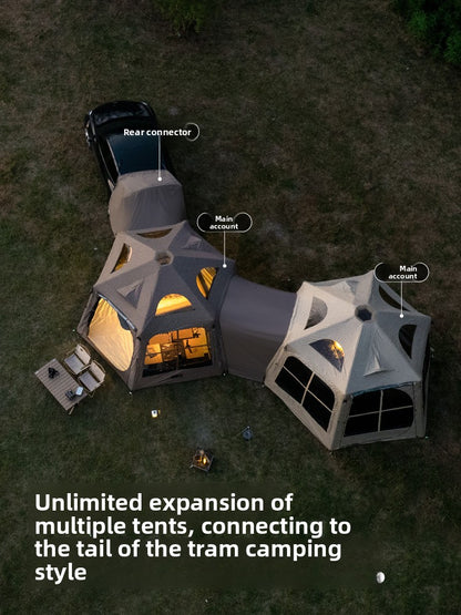 Inflatable SUV Rear Camping Tent