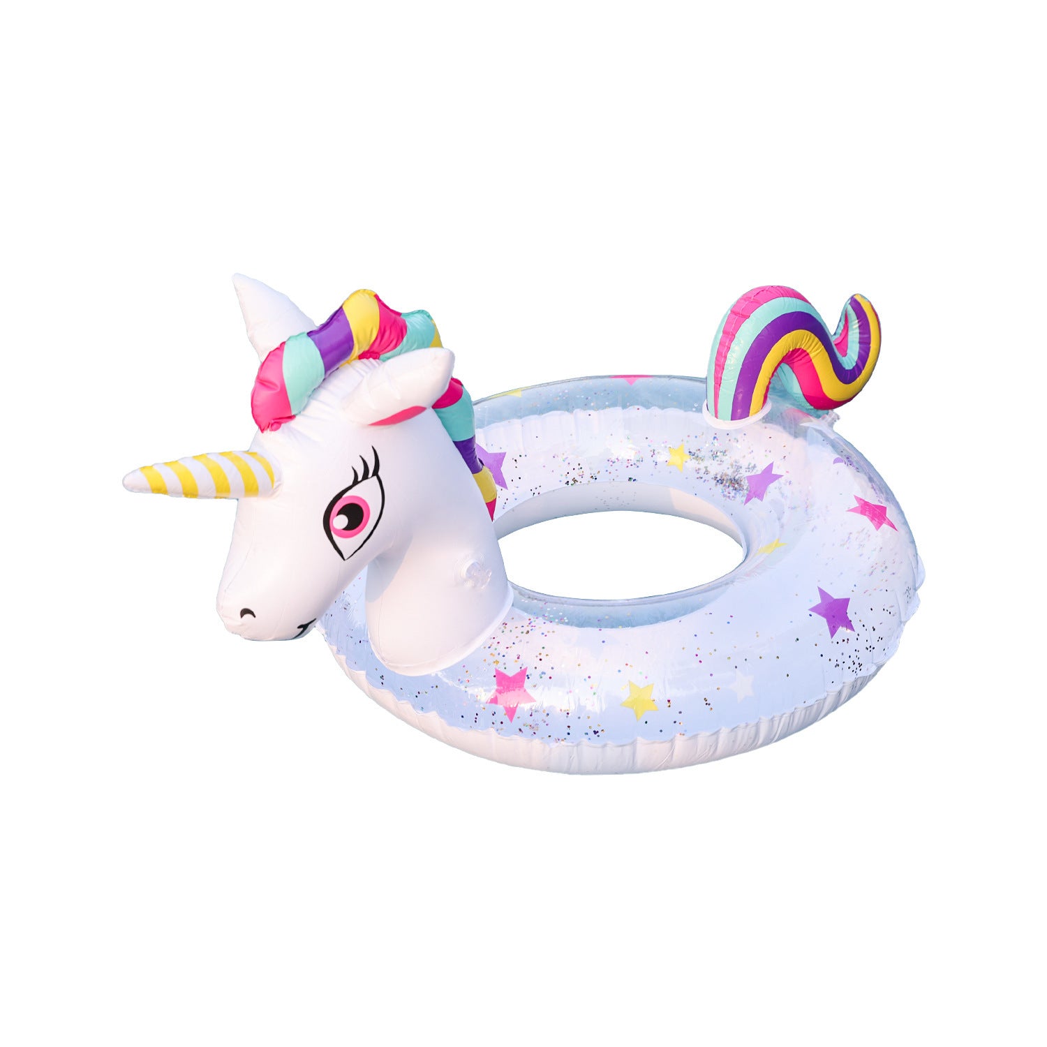 Inflatable Swan Swimming Ring
