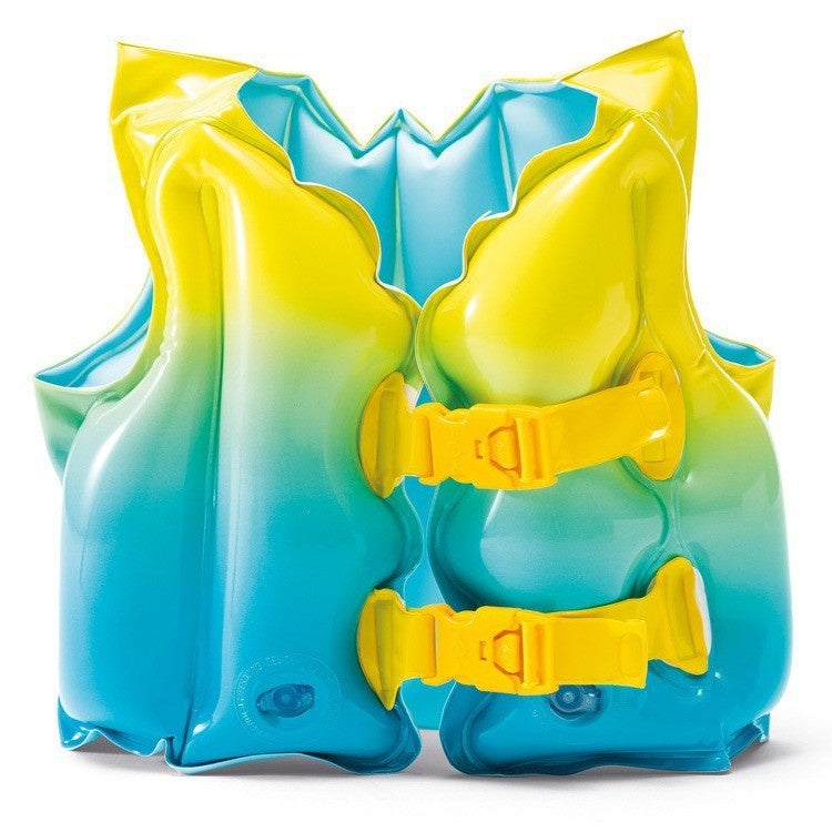 Inflatable swimming ring